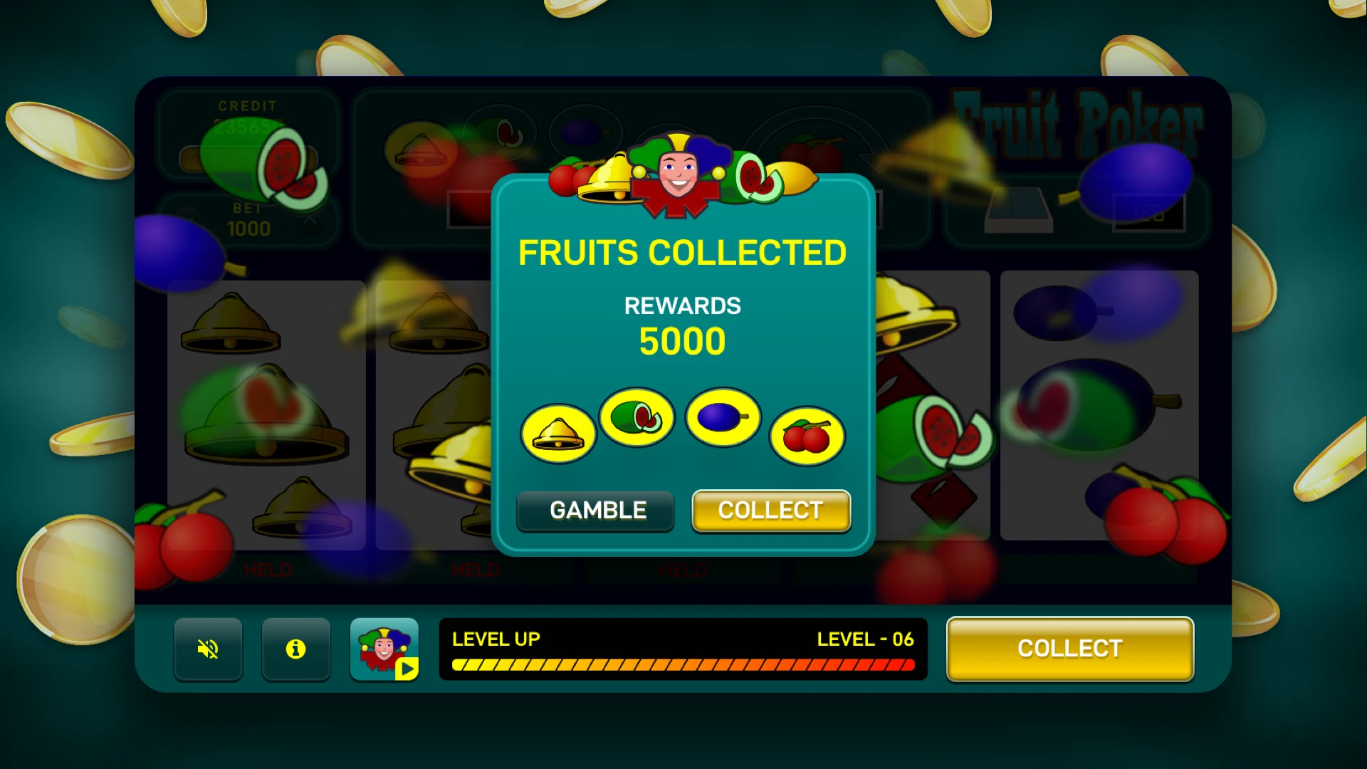 Fruit Poker Deluxe screenshot