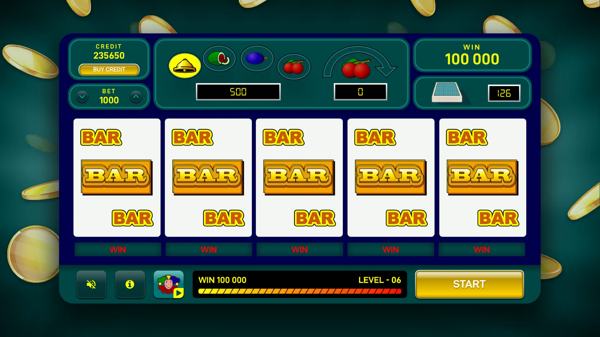 Fruit Poker Deluxe screenshot